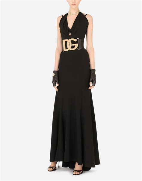 Black Long Cady Dress 